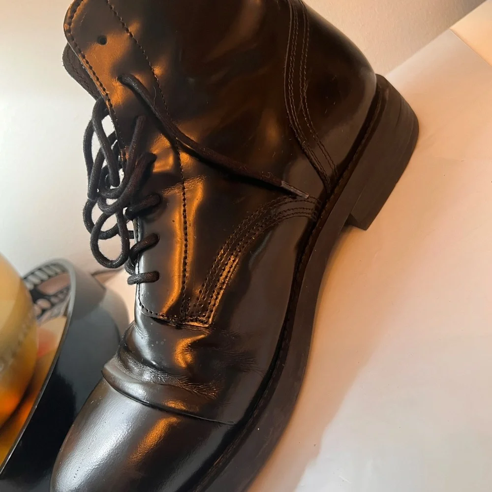 Rare Scotch Soda  Men's Leather Boots Black, Size11.5 - Picture 3 of 16